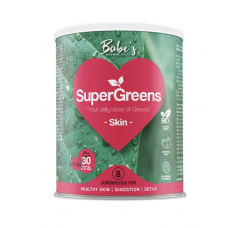 Supermaisto mišinys odai „SuperGreens SKIN“, ekologiškas (150g)